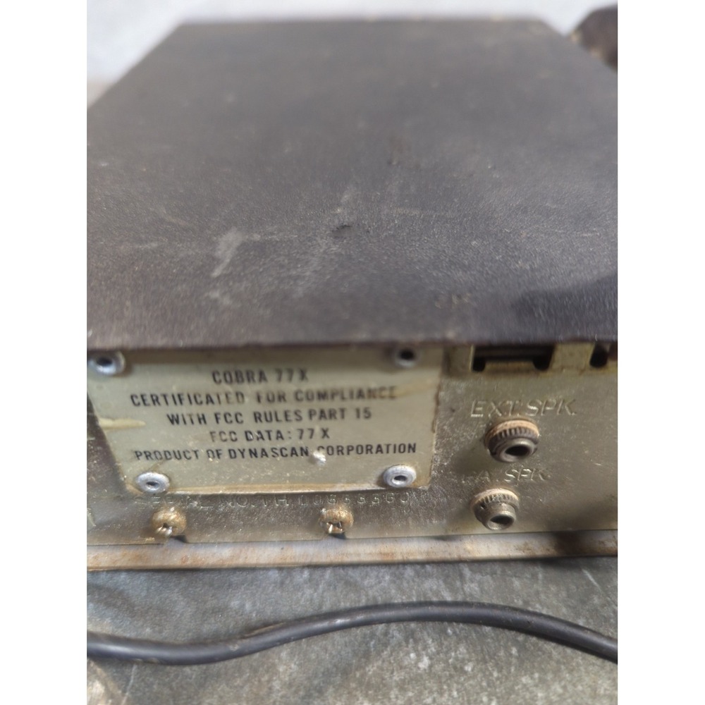 COBRA 77X Handheld Cb Transmitter Short Wave Radio Trucking Citizen Band - Picture 4 of 8